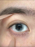 Color Contact Lenses White Pupil 1pair Halloween Softlens