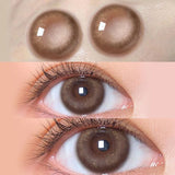 2Pieces Colored Contact Lenses Bling Pupil Beauty Cosplay Color Circle Lens Yearly Galaxy Coloured Contacts