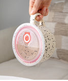 Nordic Style Matte Splashed Ink Drinking Mug Household Simple Breakfast Milk Cups Fashion Office Handgrip Large Coffee Cup