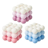 2Inch Bubble Cube Candle Cute Soy Wax Aromatherapy Small Candles scented  relaxing Birthday Gift 1PC