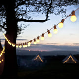 23M Patio String Light Bulbs G50 Milky Outdoor Camp Waterproof IP44 Lamp Christmas Garland Bulbs Garden Wedding Party LED Lights