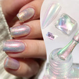 7ml Auroras Glitter Nail Polish No Need of UV/LED Lamp Nail Supplies Vernis White Pink Silver Pearl Effect for Nails