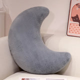 Moon Throw Pillows Soft Moon Shaped Pillows Plush Floor Cushions Middle Eastern Muslim Festival Home Bedroom Eid Al Fitr