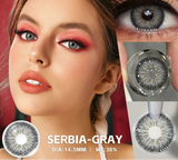 1Pair Color Contact Lenses for Eyes Fashion Blue Eye Lenses Natural Brown Lens Green Contacts Yearly Gray Beauty Pupils