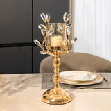 Candlestick Holder Candelabras for Wedding Dining Coffee Table Decor Home Tabletop Centerpiece Candle Holder Accessories