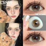 2Pcs New product  Color Contact Lenses natural lenses Soft Lens EyeBeauty Pupil ﻿