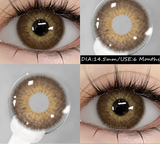2 pcs New Colored Contact Lenses Natural Gray Eyes Contacts Blue Beauty Pupils Brown Makeup Contact Green Eye Lens