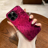 Fashion Glitter Gradient Purple Feather Transparent Shockproof Protection Case for iPhone 15 14 Pro 13 12 11 Pro Max Phone Cover
