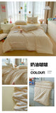 Printed Floral Summer Quilt Four Piece Set Soft Bedroom Decor Bedding Set Summer Quilt Bed Sheet With Pillowcases Home Textiles