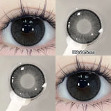 1 Pair(2pcs) Brown Beauty Colored Contact Lenses for Eyes Purple Halloween Lens Big Eye Lens Natural Look Gray Blue Lens