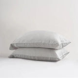 2Pcs Pillowcases 100% Bamboo Fiber Cooling Anti-bacterial Solid Color Hotel Home Summer Envelope Style Pillow Covers 50x75cm