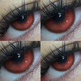 1 Pair Pink Cosplay Contact Lenses for Eyes Lenses Anime Lenses Anime Accessories Lenses Purple Lenses Red Lens