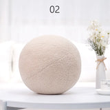 Nordic Style Spherical Pillow Stuffed Decoration Plush Sofa Bay Window Decoration Throw Pillow Soft Photography Prop New
