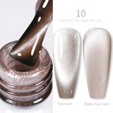 Auroras Cat Magnetic Gel Nail Polish Reflective Sparkling Glitter Semi Permanent Nail Art Soak Off LED UV Gel Varnis