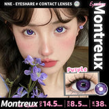 1 Pair Purple Lenses for Eyes Color Contacts Lens Anime Pink Lenses Blue Pupils for Eyes Y2K Lenses for Natural Eyes