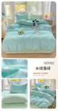 Solid Color Bedding Set Kids Twin Full Queen Size Washed Cotton Single Couple Duvet Cover Set Quilt Cover Pillowcases Bed Linen