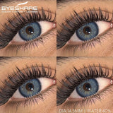 1Pair Color Lenses Colored Contact Lenses New Brown Lens Blue Eye Contacts Green Lenses Cosmetic Gray Eye Lens Yearly