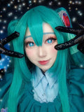 1 Pair Halloween Cosplay Contact Lenses Ai  Rubi Ruby Akuamarin Kana Cosplay Pink Lenses Purple Anime Lenses