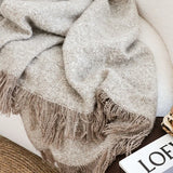 New Light Luxury Throw Blanket Warm Autumn And Winter Shawls Blankets Home Decoration Aesthetics Bedspread Homestay Sofa Cover