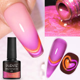 7.5ML Amber Moonlight Cat Magnetic Gel Nail Polish WaterLight Cat Eye Gel Soak Off Semi-Permanent Nail Art Varnish For Manicure