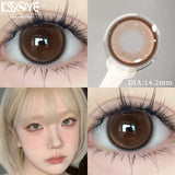 1 Pair New Product Color Contact Lenses Eyes Natural High Quality Brown Contacts Lens Korean Lenses