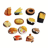 5pcs, Fridge Magnets, Cartoon Fridge Magnets, Kawaii Simulation Food Refrigerator Magnets, Whiteboard Magnets Sticker