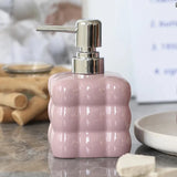 300ml Liquid Soap Dispenser Press Separated Bottle Bathroom Accessories Ceramic Household Body Wash Shampoo  Dispenser Bottle