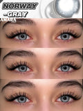 Big Diameter Black Lenses 14.5mm Lenses Colored Contact Lenses for Eyes Big Eye Lenses Natural Look Brown Lenses