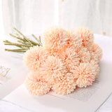5Pcs Hydrangea Artificial Flowers Bouquet For Home Bedroom Decor Wedding Decoration Craft Vases Flower Arrangement Accessories
