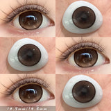 2PCS/Pair Russian Style Puppy Eye Water Glow High Quality Color Contact Lenses Fast Shipping Non-Irritating