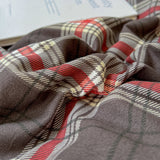 INS Girls Retro Red Grid Bedding Sets New Ruffles Lace Bed Sheet Sets Plaid Queen Size Duvet Cover Sets With Pillowcases