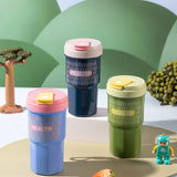 Lunch Box and Water Bottle Set Square Divided Bento Box Children's Lunch Box with Cutlery Microwave-Safe Food Container