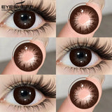 1pair Colored Contact Lenses for Big Eyes Blue Beauty Pupils Gray Eye Lenses Brown Eye Contacts fashion Green Lenses