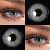14.0mm Small Pupil Natural Sin Blue Green Colored Contact Lenses Half Yearly Soft Lens Fashion Cosmetic Eyewear Contacts