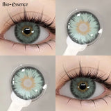 Natural Colored Contact Lenses Brown Eye Lenses Gray Contacts Blue Lens Colored Pupils Cosmetics Beauty Yearly Use
