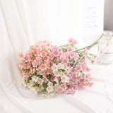 Soft Glue Feel Small and Fresh All Over Star Imitation Flower Artificial Flowers Plastic Flower Home Decoration Wedding