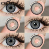1pair Colored Contact Lenses for Big Eyes Blue Beauty Pupils Gray Eye Lenses Brown Eye Contacts fashion Green Lenses