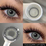 Colored Contact Lenses For Eyes 1pair Natural Eye Color Lens Cosmetic Soft Eye Lenses Beauty Pupils with Lens Case