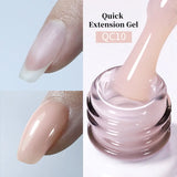 Wine Red Jelly Gel Nail Polish Glitter Nude Translucent Quick Extension Gel Semi Permanent Varnish UV Gel Nail Art 1
