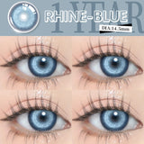 Helloween Hot Selling 2pcs Colored Contact Lenses Green Eye Lens Yearly Cosplay Blue Makeup cosplay Anime Accessories