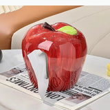 Simulated Shape Ceramic Tissue Box Coffee Table Desk Decoration Simulated Tissue Box Bedside Table Paper