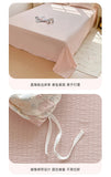 Print Floral Bedding Set Double Layer Yarn Four Pieces Set Soft Comfortable Duvet Cover Bed Sheet With Pillowcases Home Textiles