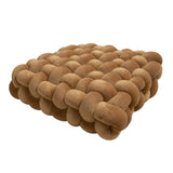 Square Knot Stuffed Cushion Nordic Aesthetic Pillow Decorative Plush Pillow Office Sleeping Floor Windowsill Back Cushion Decor