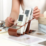 Multifunctional Compartment Storage Rack Plastic Remote Control Storage Rack Home Desktop Coffee Table Storage Rack