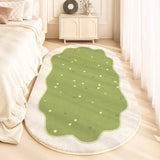 Korean Runner Rug Modern Simple Fluffy Bedside Carpet Fashion Light Luxury Ins Cream Style Home Decoration Sofa Mats Alfombra
