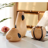 Simplicity Glass Vase Living Room Hydroponic Flower Arrangement Vases Household Art Decoration Ware