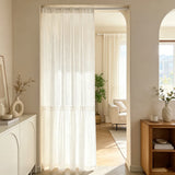 1pc Korean Retro Lace Sheer Curtain,Made Of Polka Dot Fabric Curtains for luxurious living room and bedroom Windows,Home Drapes