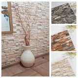 10 Pcs 3D Peel and Stick   Wall Stickers Home Decor Living Room Waterproof Foam Vinyl PVC 70X77CM Self Adhesive Panels Wallpaper