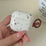 Korean Cartoon Cute Retro Style Earphone Case For AirPods Pro 2 Air Pods 2 3 4 Wireless Bluetooth Headphone Cover Puppy Pendant