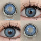 Blue Contact Lenses for Eyes Fashion Color Pupils Beauty Green Lenses Natural Eye Color Lenses for Myopia 1 Pair Cosplay